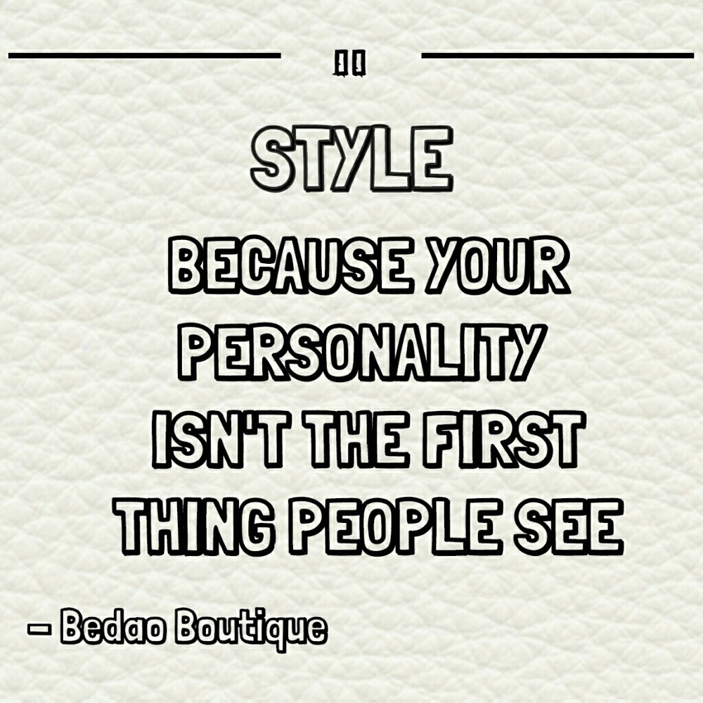 Express yourself with fashion!